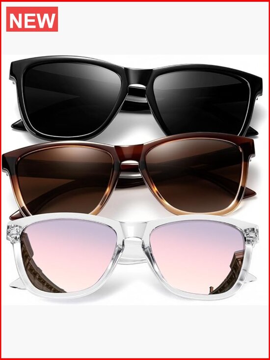 Polarized Retro Sunglasses with UV Protection for Travel Driving main image 6